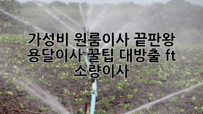 📦 가성비 원룸이사 끝판왕! 용달이사 꿀팁 대방출 (ft. 소량이사)